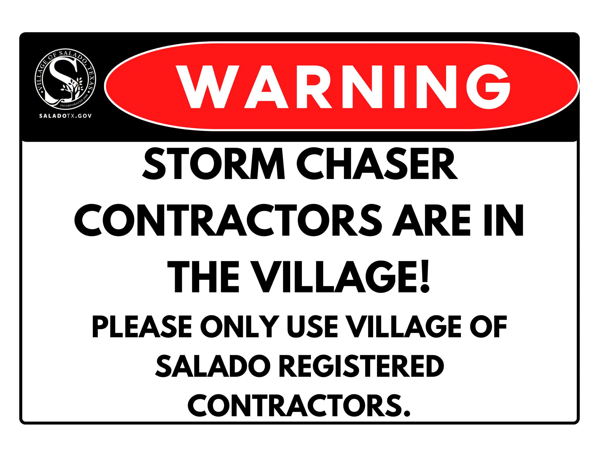 Village - ⚠️ Contractor Alert – Village of Salado ⚠️ Please share this ...