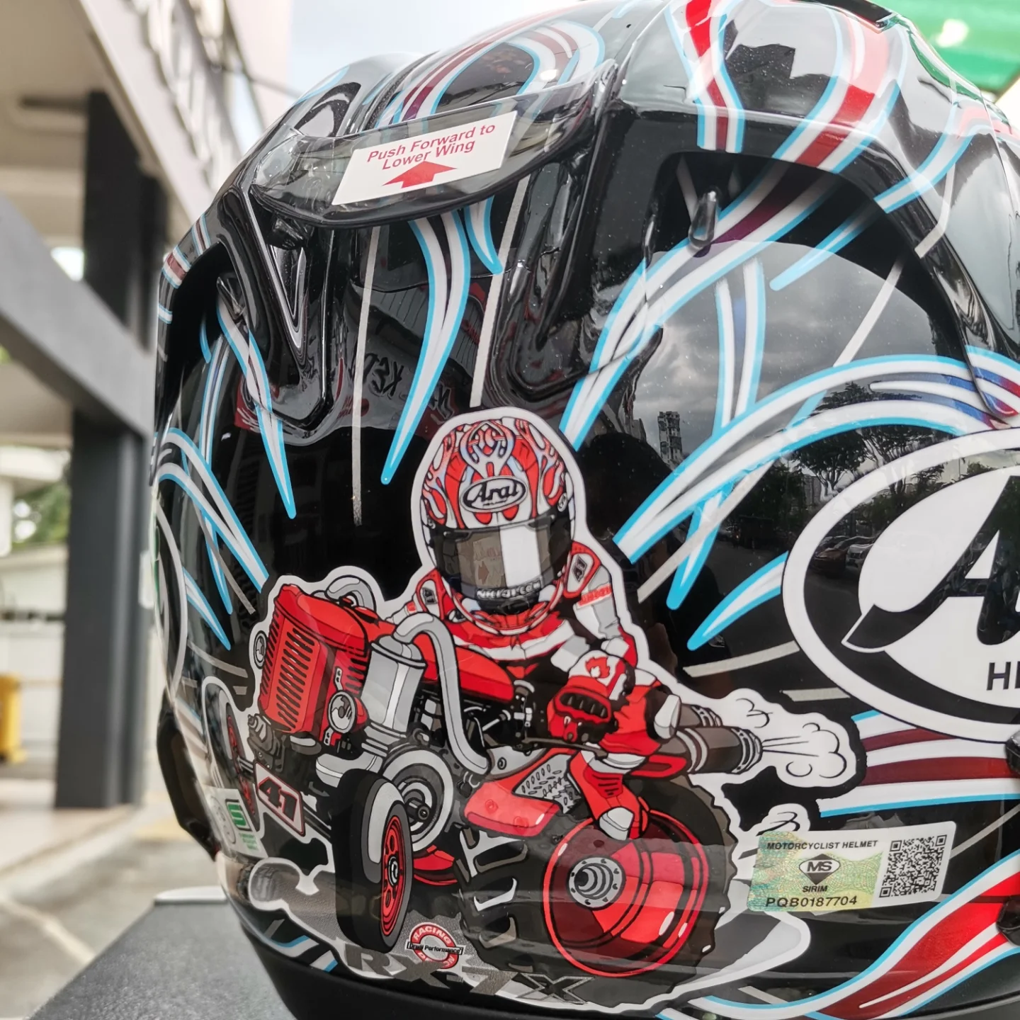 Arai RX7-X Haga WSBK Limited stock available now Please reach out 