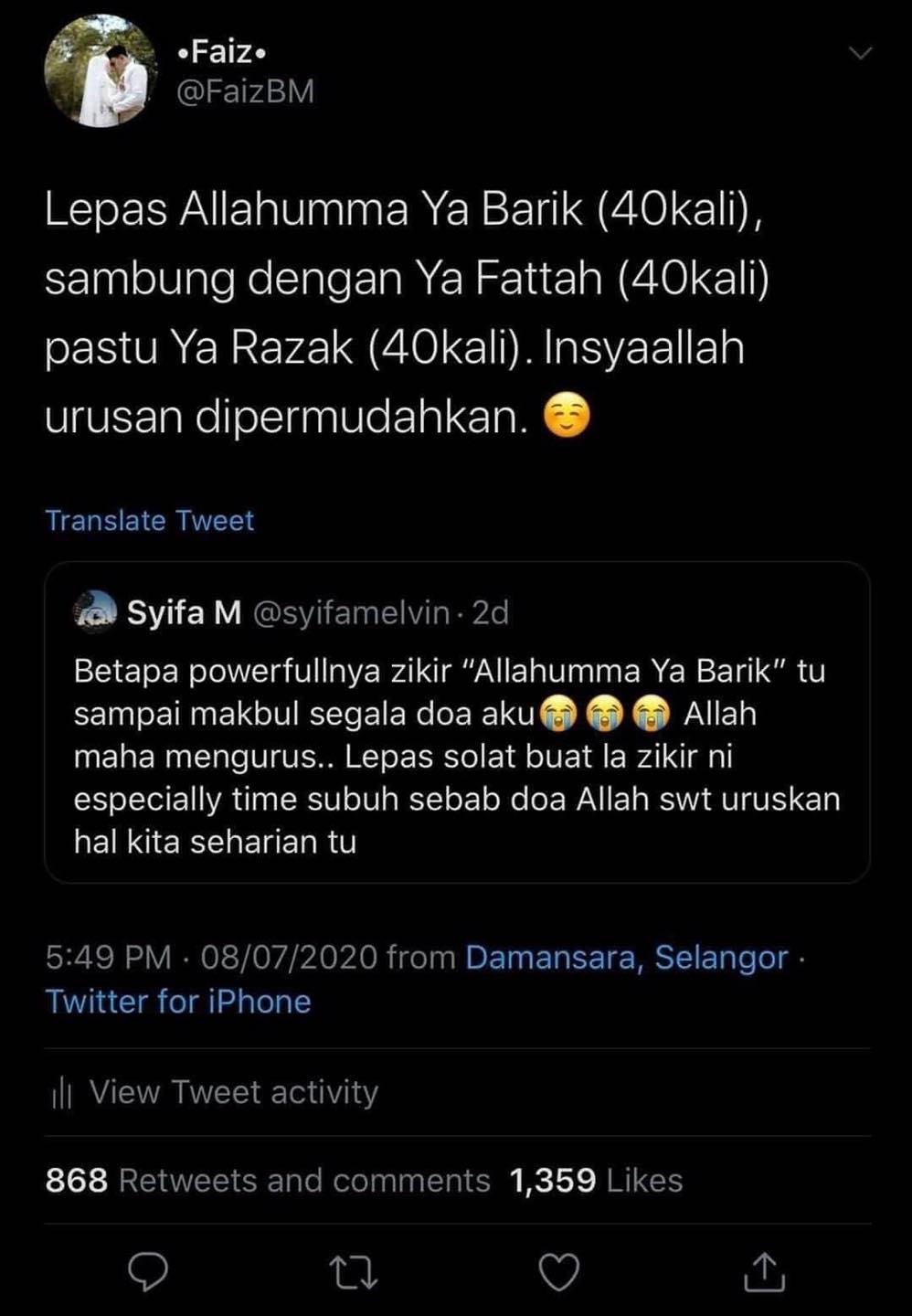 Cubalah Amalkan Selepas Solat Subuh Makan Sedap Johor Facebook