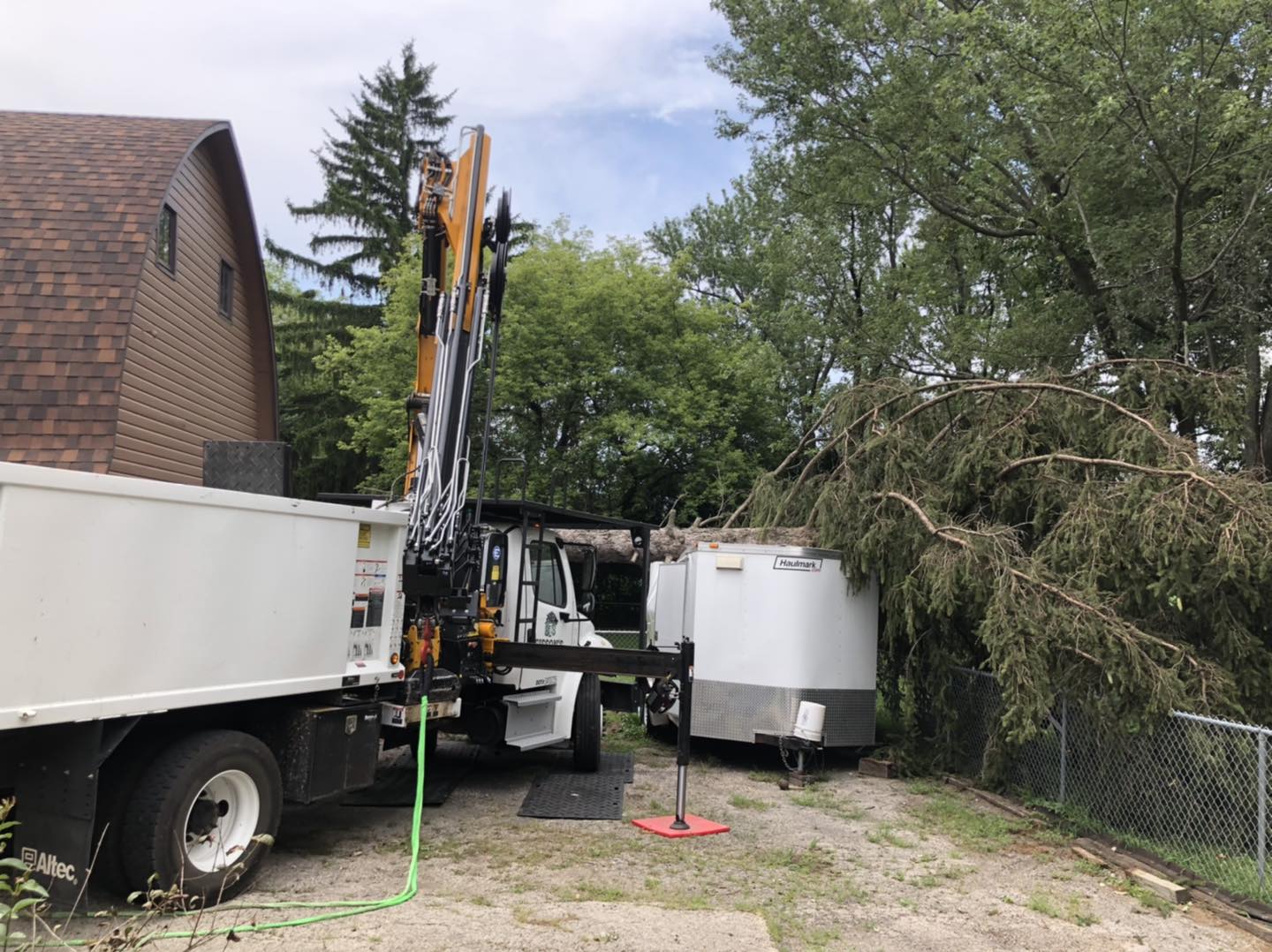 ⛈ Summer storm season has... - Sisson’s Tree Service, LLC