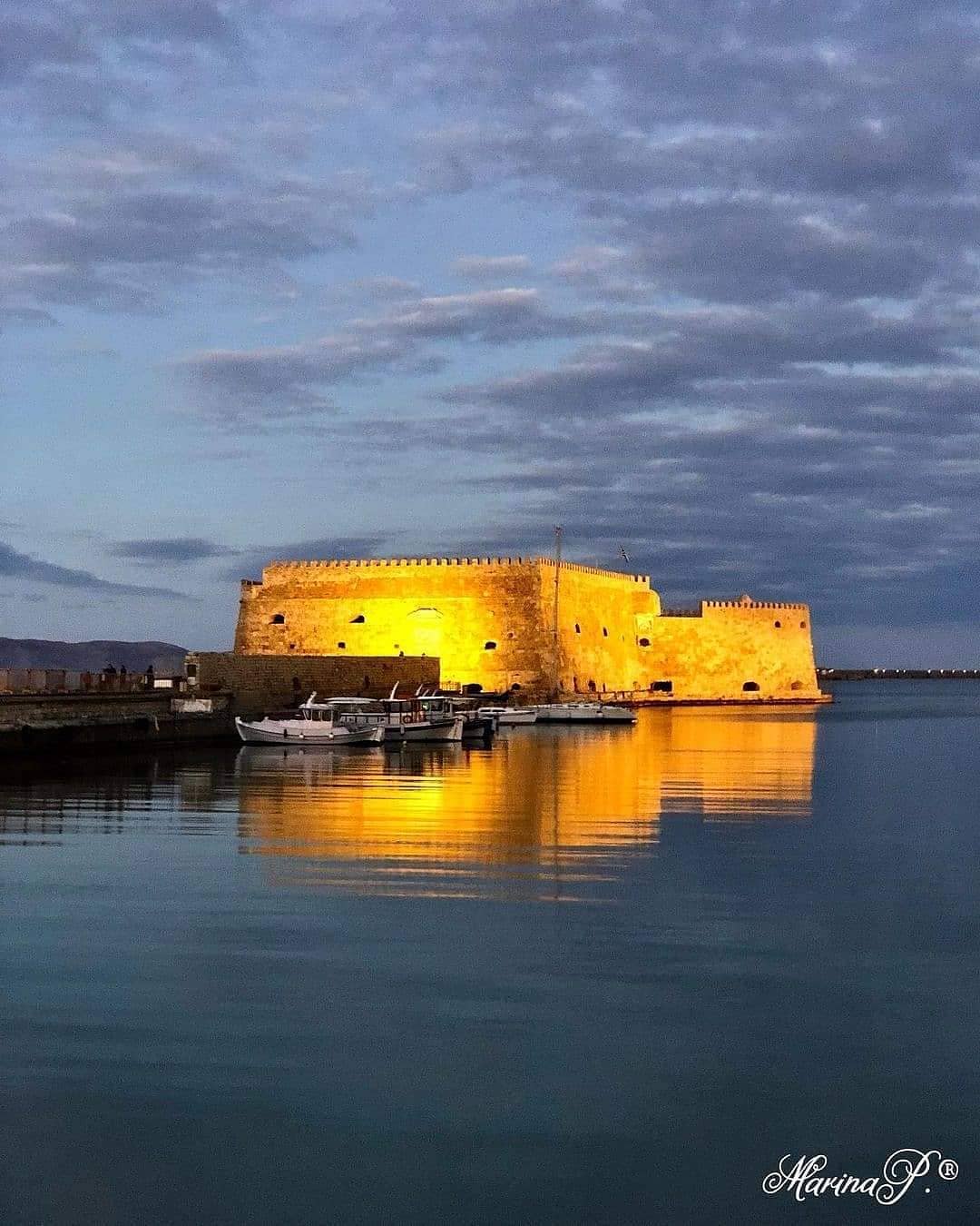 Greece - The Venetian fort in Heraklion, Greece! 📸 @papachatzaki_marina ...
