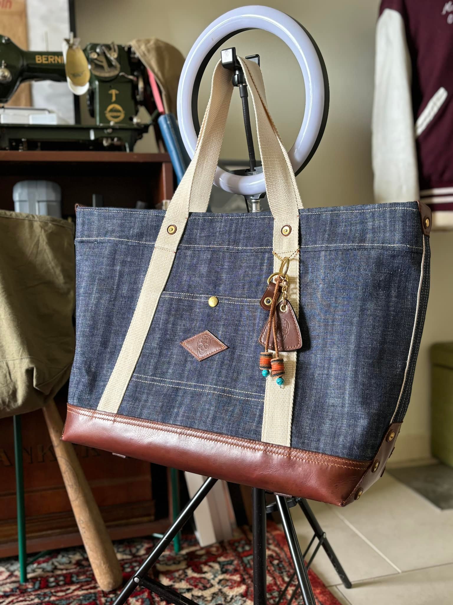 There are tote bags, and there are Iron Heart tote bags 