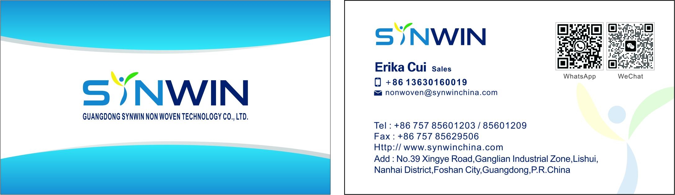 Guangdong Synwin Non Woven Technology Co., Ltd - Hygienic SS Spunbond ...