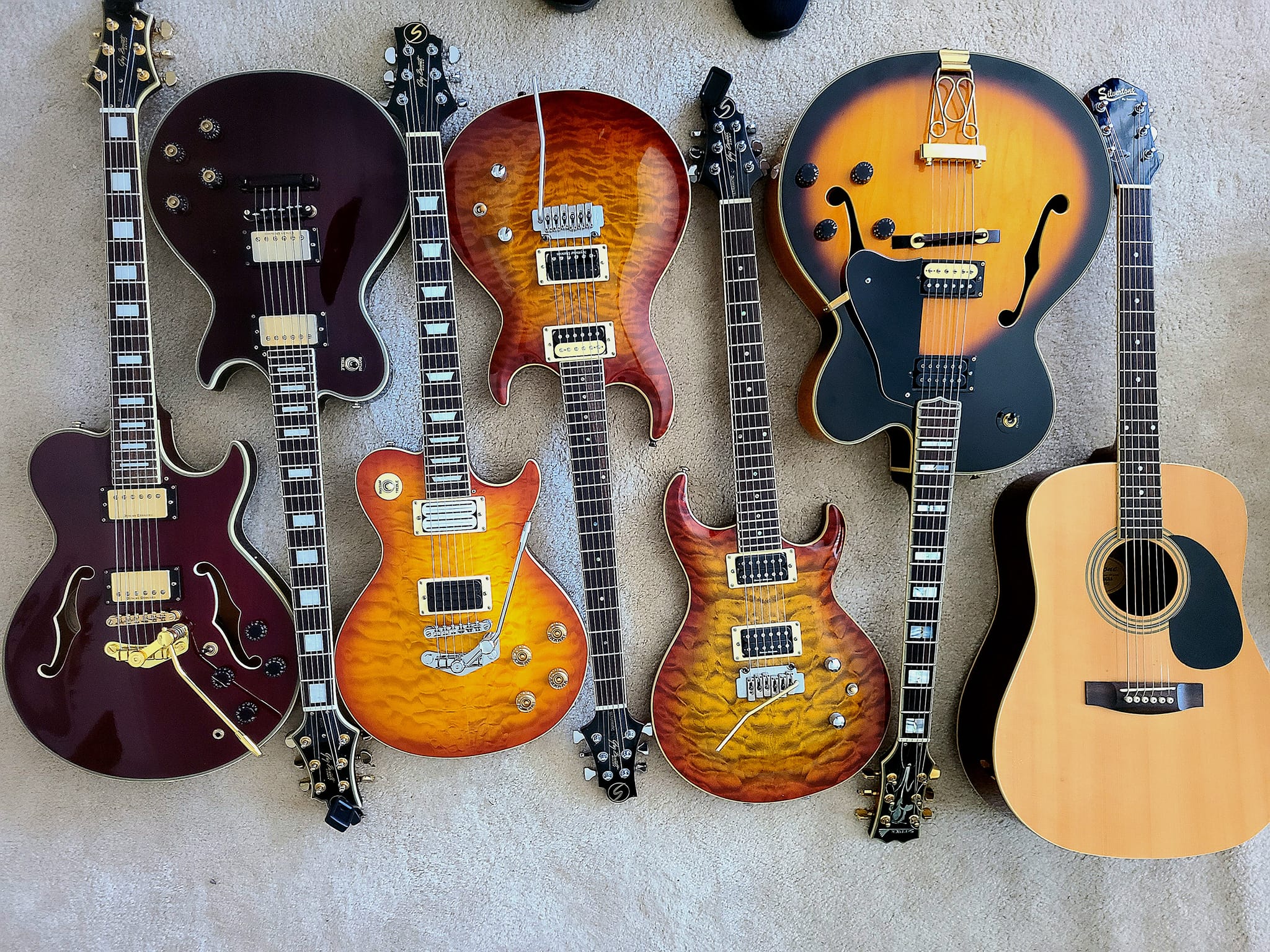 Gregg Bennett by Samick Torino TR33 guitar