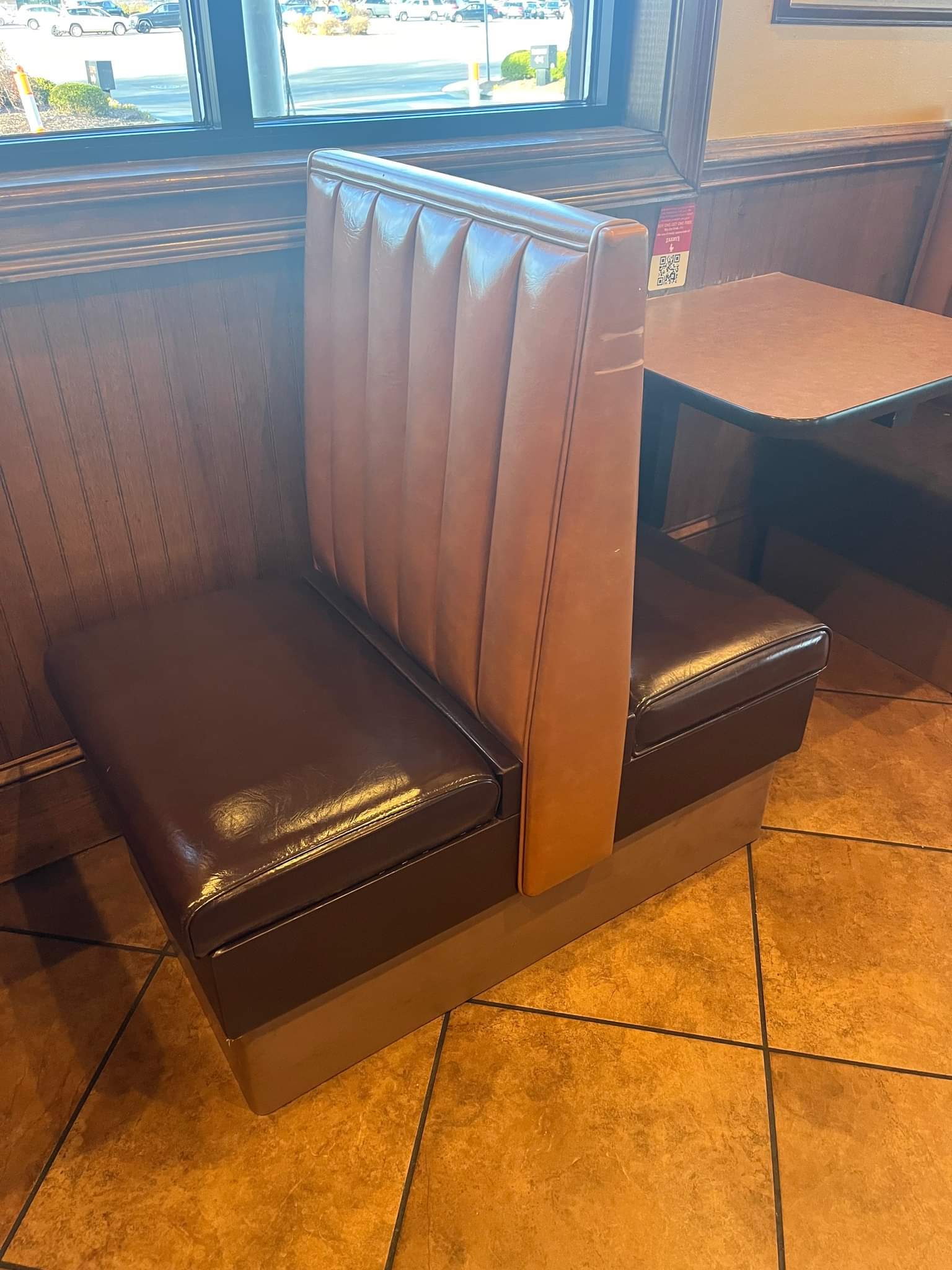 Restaurant booths, tables, and chairs Outdoor Furniture Sets