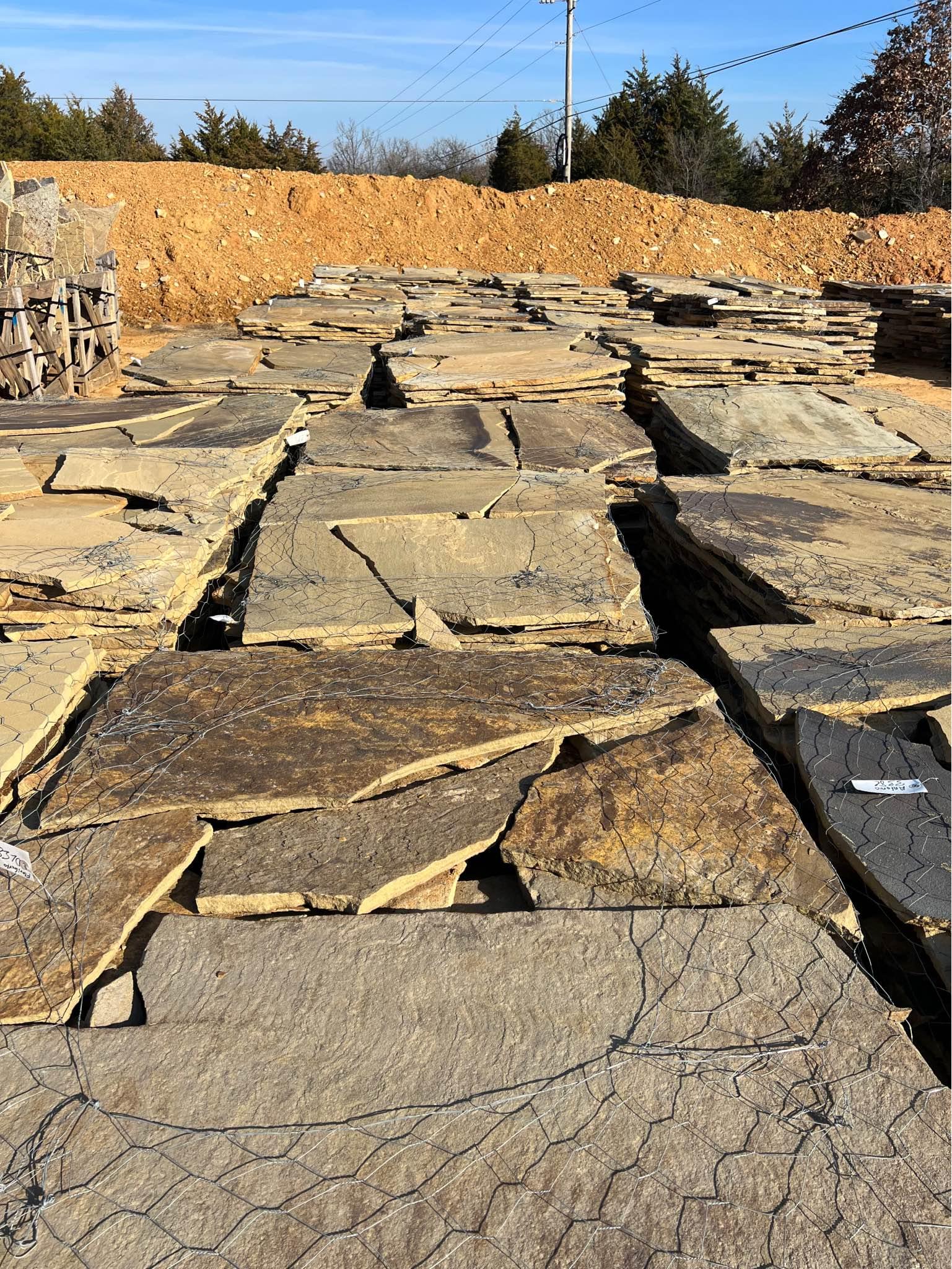 1” brown oklahoma flagstone - Stepping Stones - Whitefield, Oklahoma ...