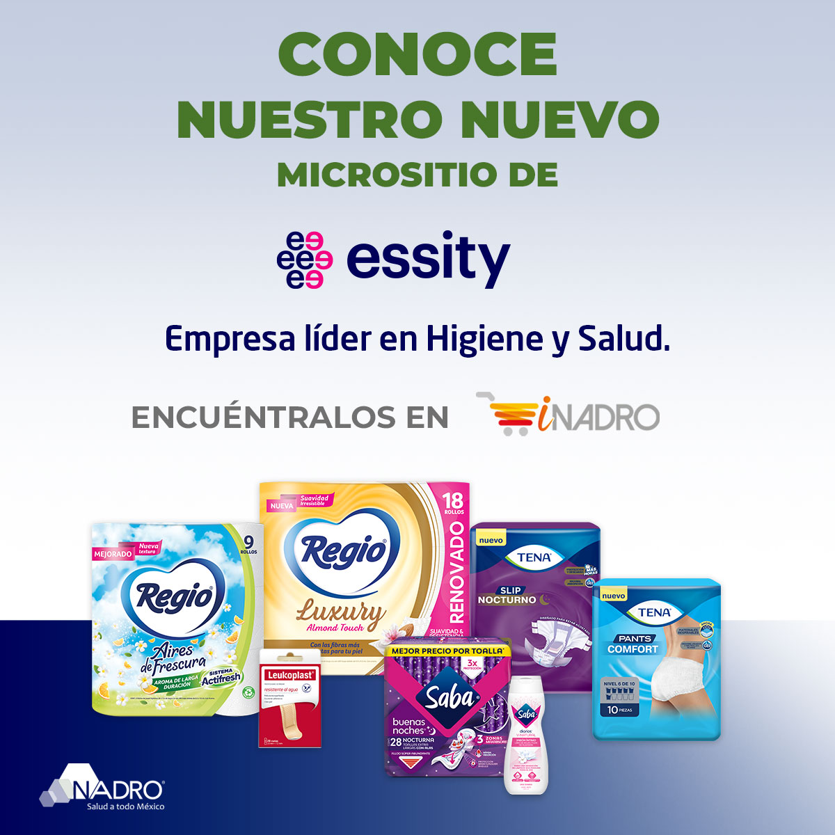 Nadro - Essity tiene un gran portafolio de productos que... | Facebook