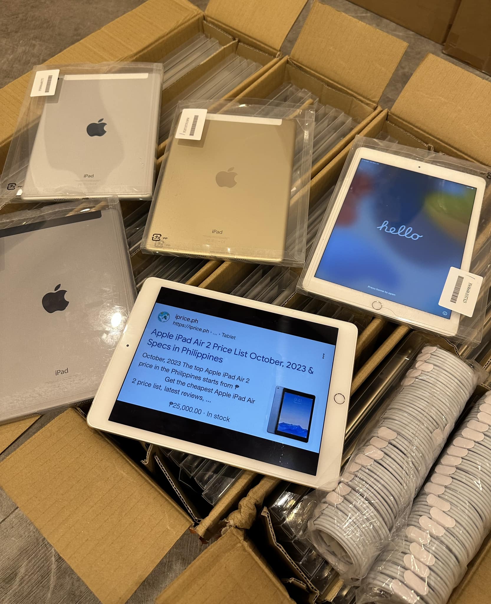 iPad Air2 -16GB ( W/Sim Wifi - Factory Unlock ) #Php: 5,999 ONLY W 