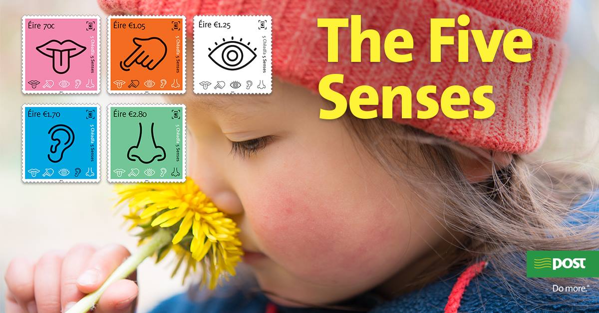 An Post - The five traditionally recognised human senses of sight ...