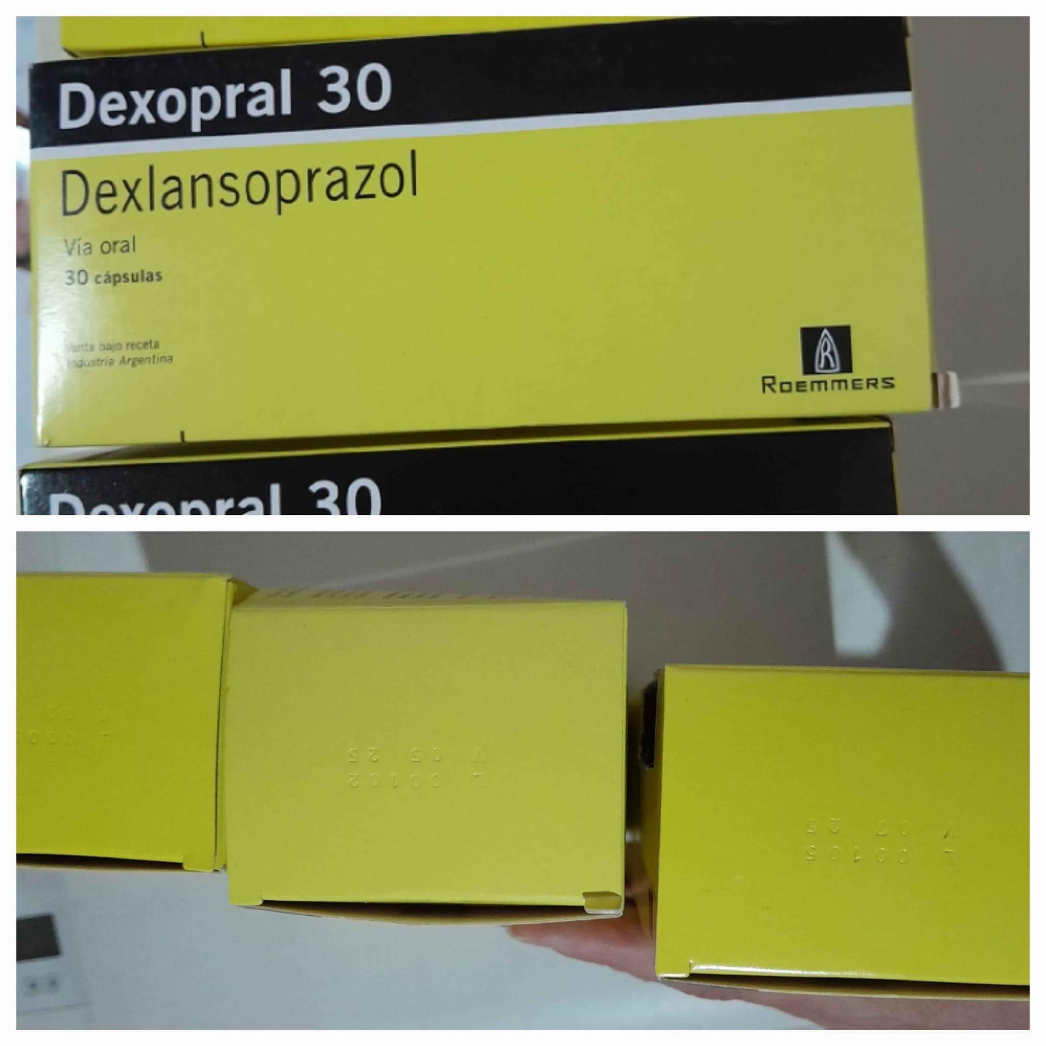 Dexlansoprazol precio dexopral 60 mg DEXOPRAL 60 MG