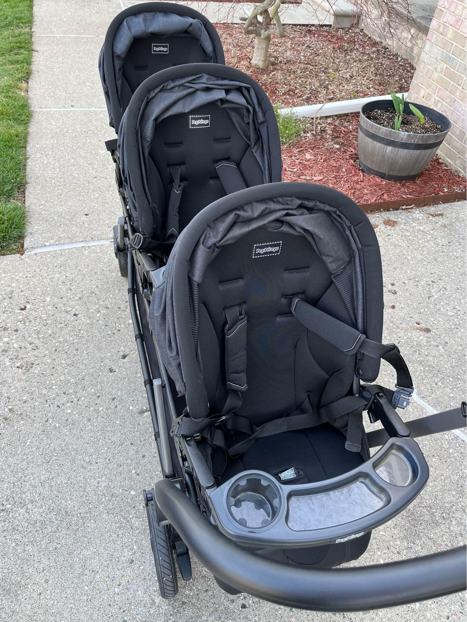 joolz geo 2 earth Geo² expandable set Parrot blue / Classic blue KS250972002 or a twin stroller Hauck Universal Car Seat Size:M (57-58 cm)