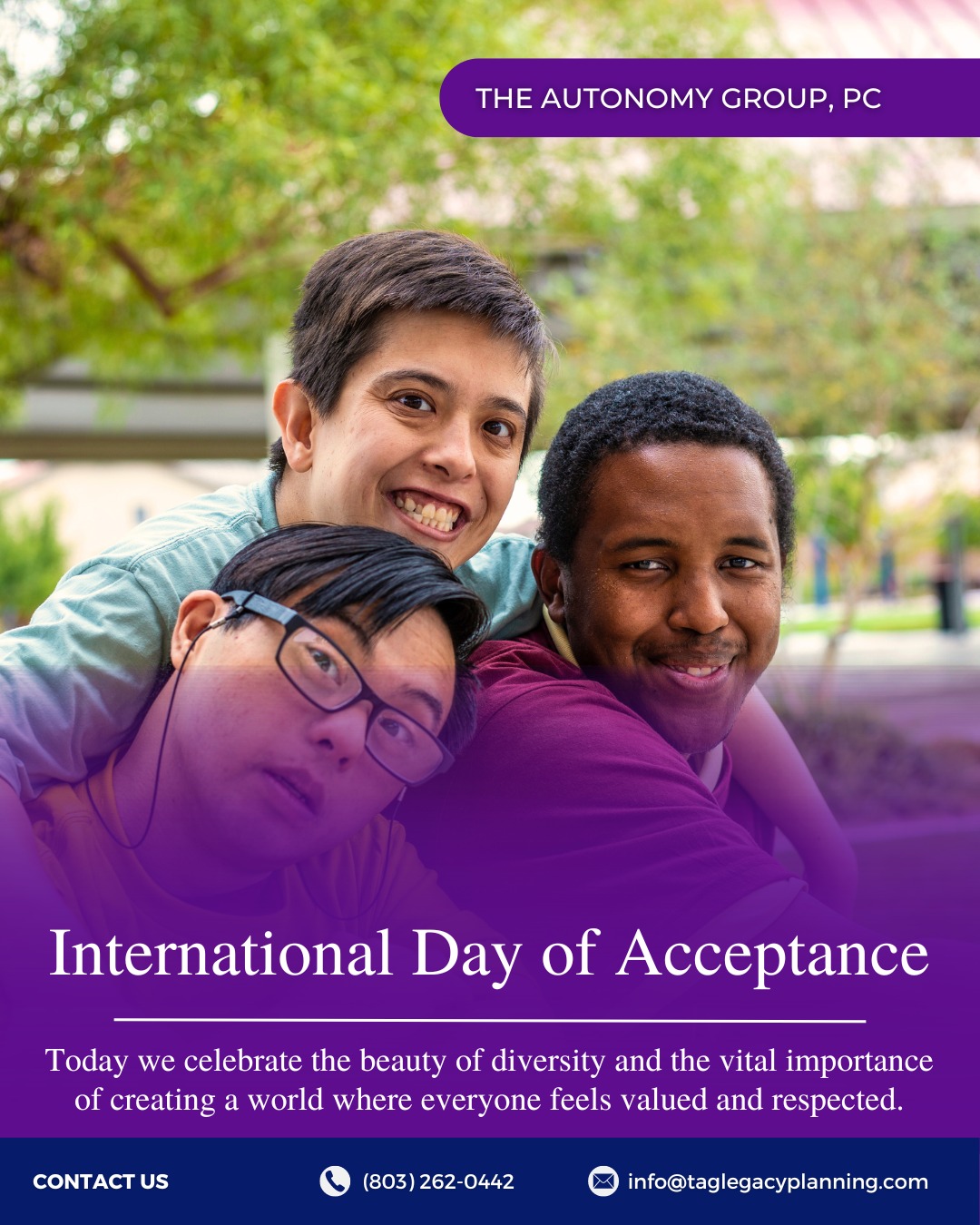 Today, on International Day of... - The Autonomy Group, PC | Facebook