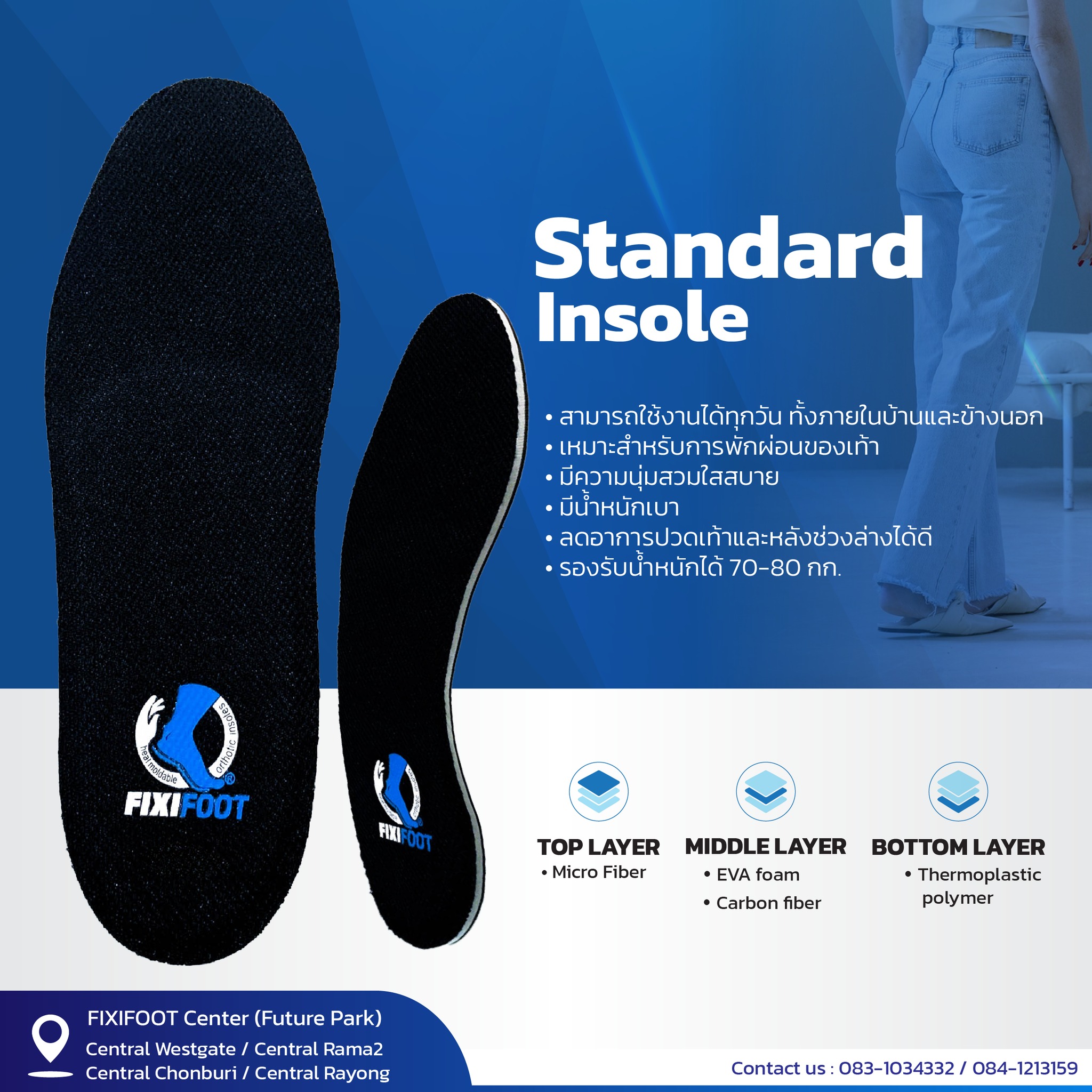 FIXI FOOT By FixD ฟิกซี่ฟุต ฟิกซ์ดี | Bangkok