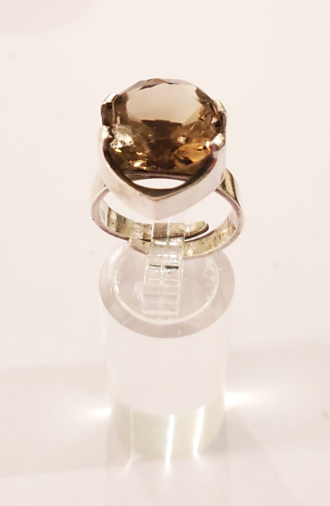 Matti J. Hyvarinen silver ring from Sirokoru, Finland