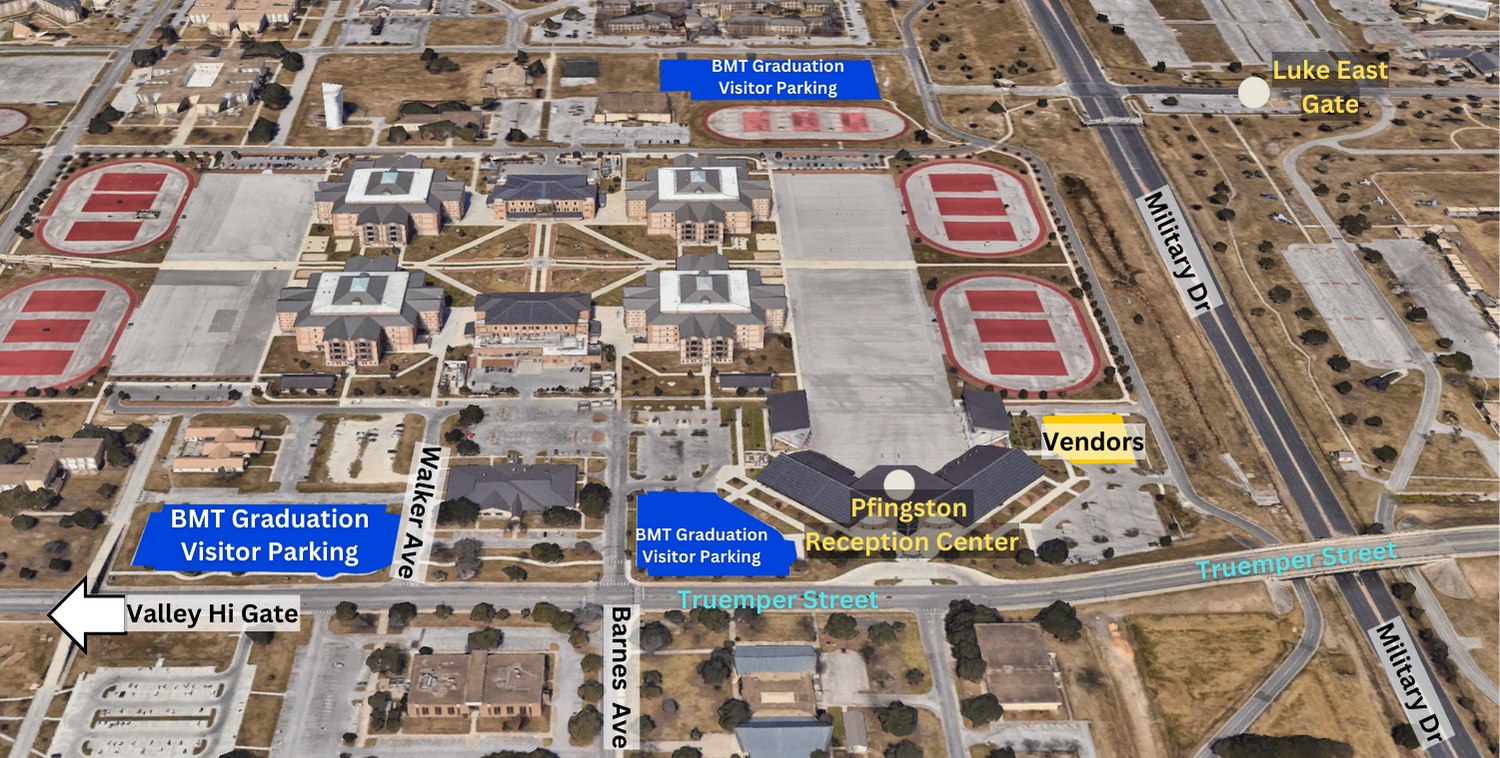 USAF - Plan ahead and check out the parking/gate information at the ...