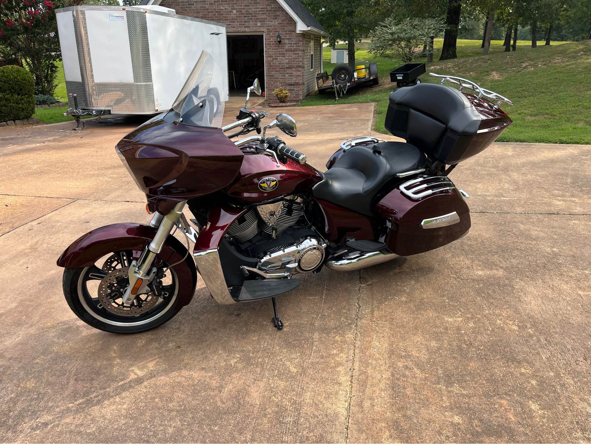 Harley Motorcycle Rider Backrest Organizer