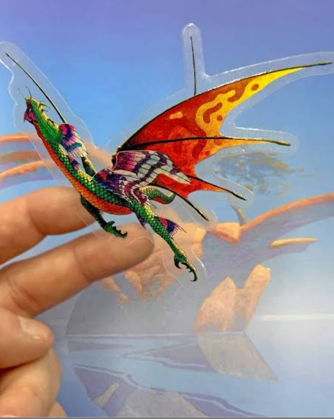 What are Roger Dean's 1993 trading cards?