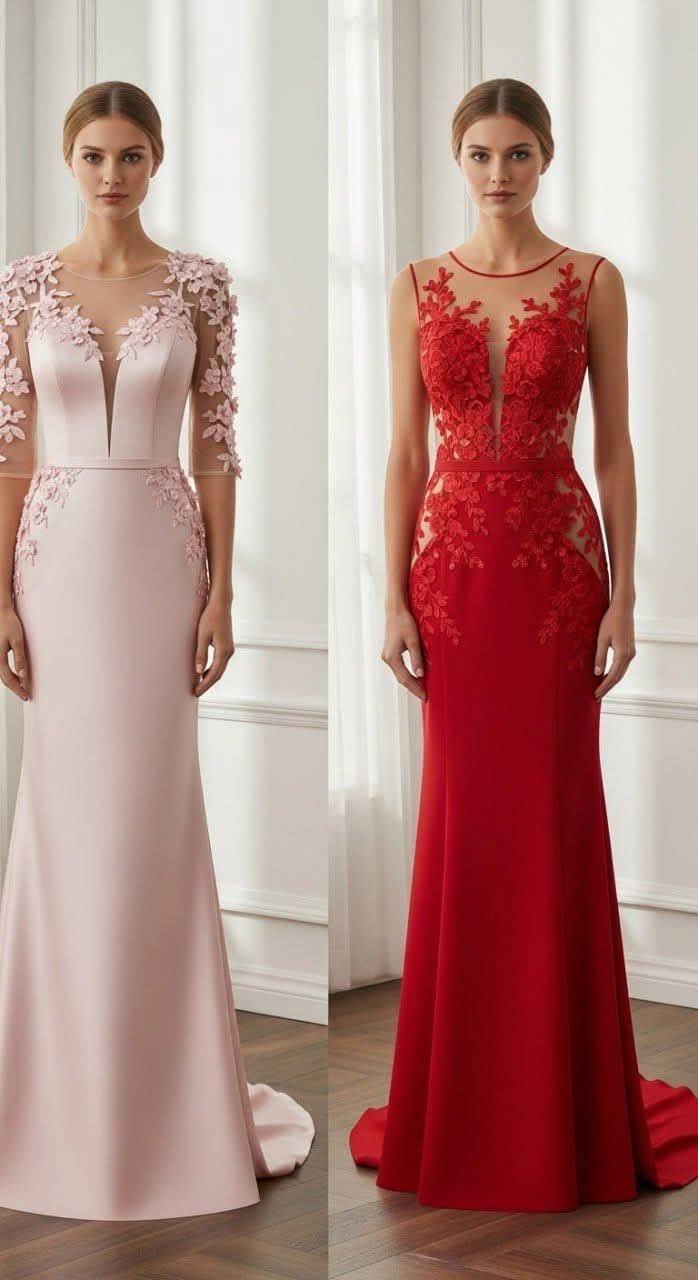 open lace back dress Zapaka Women Dark Green Long Bridesmaid Dress with 3D Flowers A-Line Spaghetti Straps Wedding Party Dress, Dark Green / US8