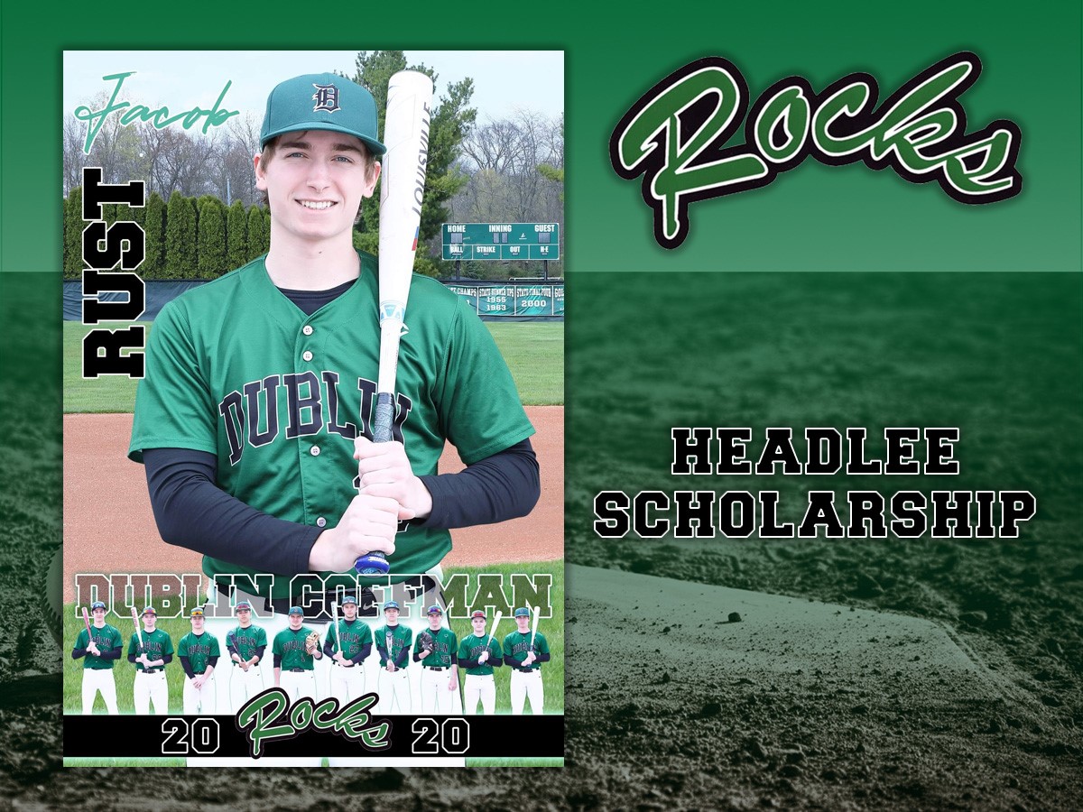 Dublin Coffman Baseball Club - Congratulations to Jacob Rust, winner of ...