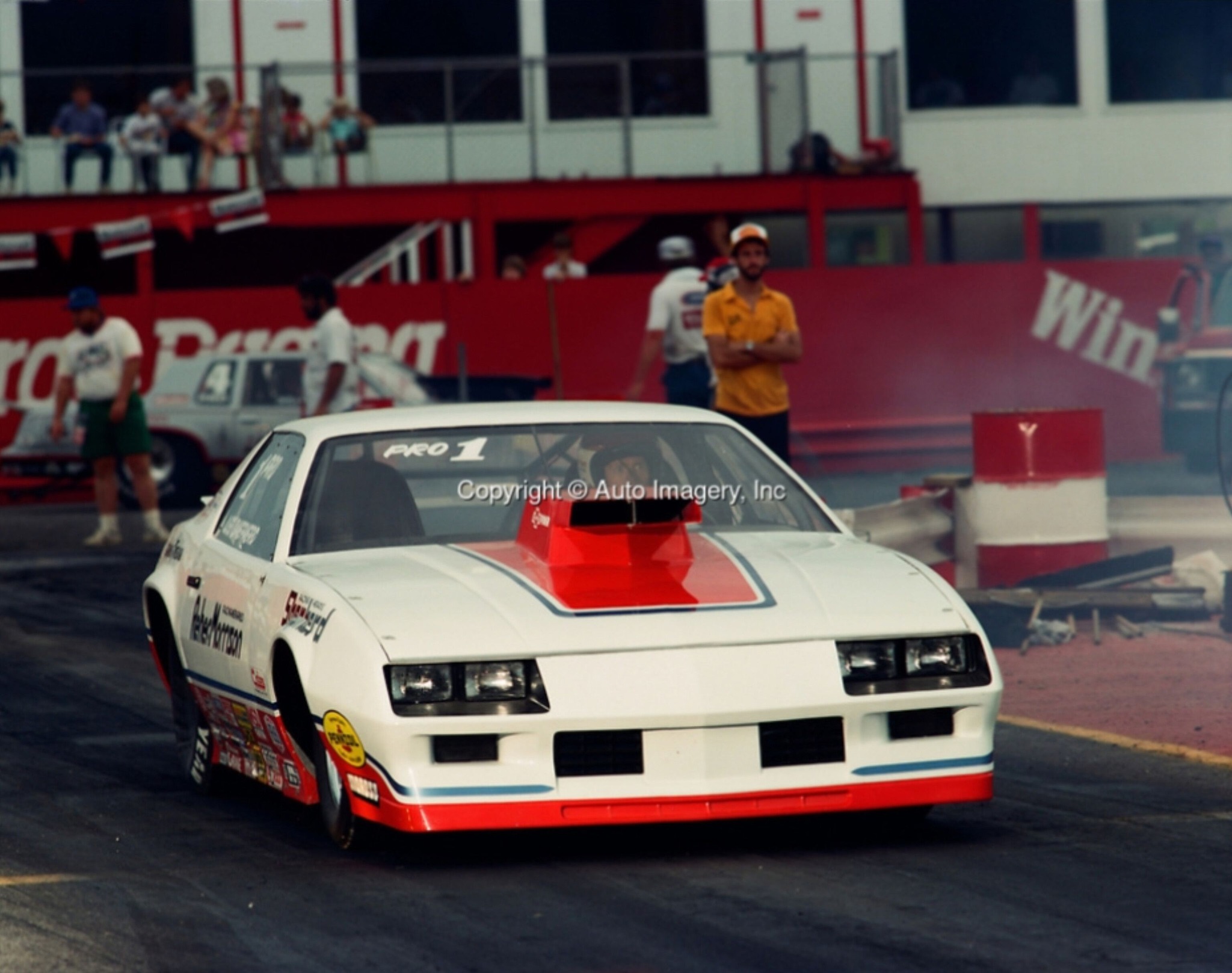 Ed McCulloch at the Cajun Nationals in 1984. ? by Richard Shute 