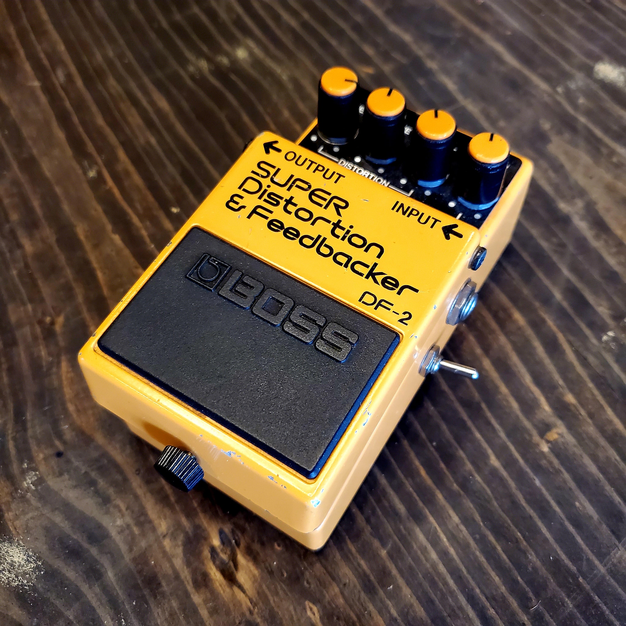 1983 Boss Dm2. Looks like someone forgot to stomp on this thing