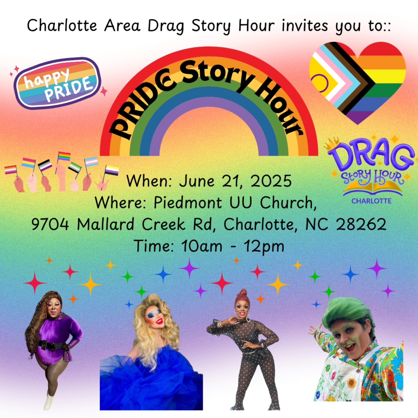 Charlotte Area Drag Story Hour