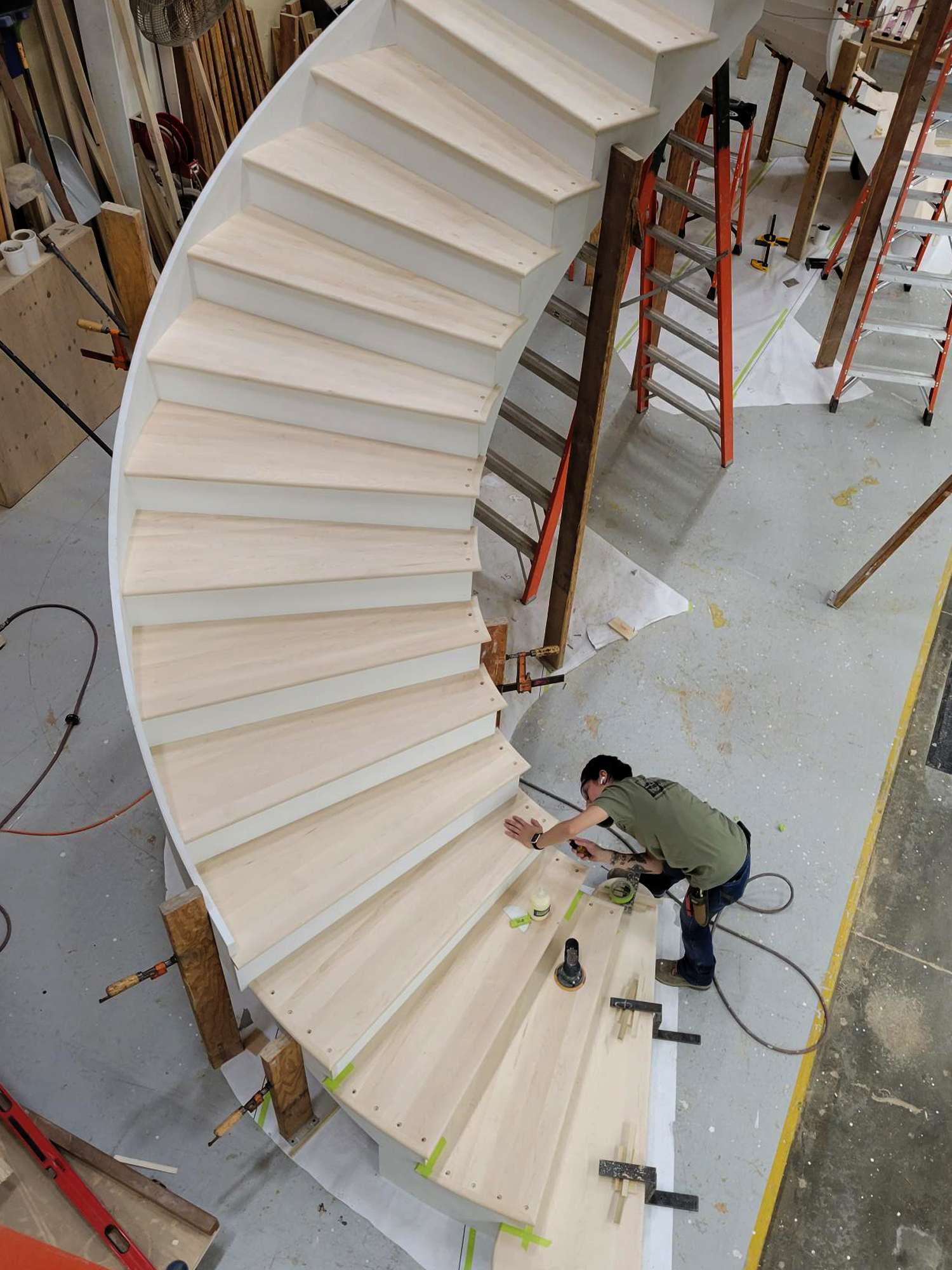 🌟 Witness craftsmanship at its finest!... - Cooper Stairworks