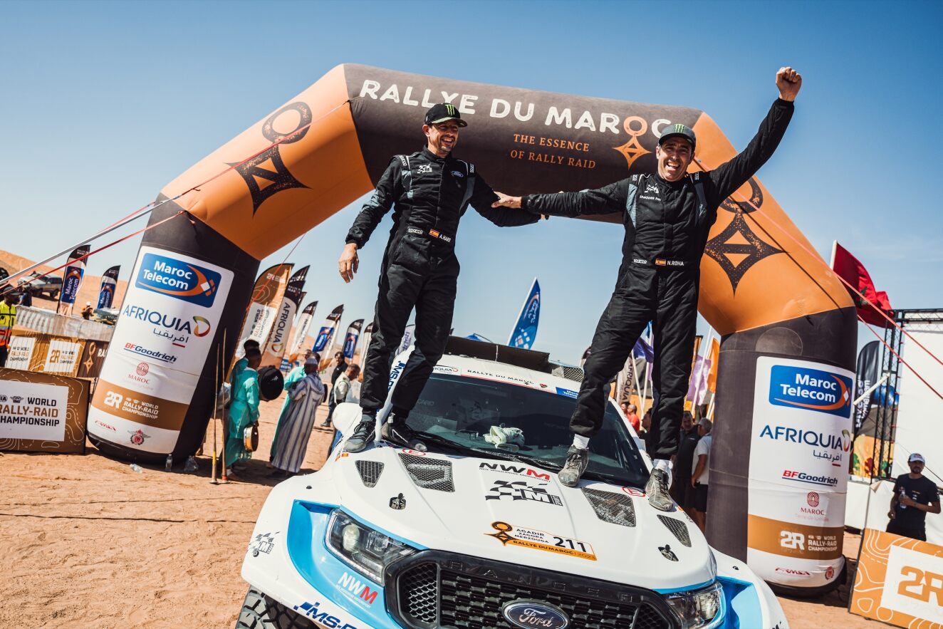 🥉 Third place clinched Rallye du Maroc... - Ford Performance