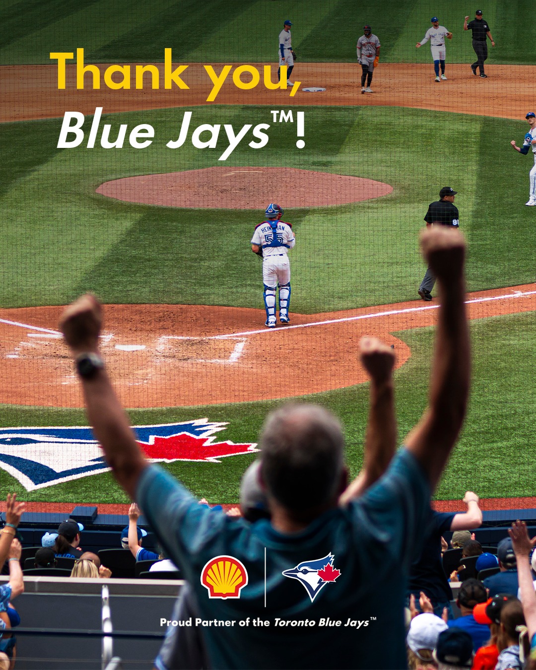 Shell - We’re proud to stand behind the Toronto Blue Jays! Thank you ...