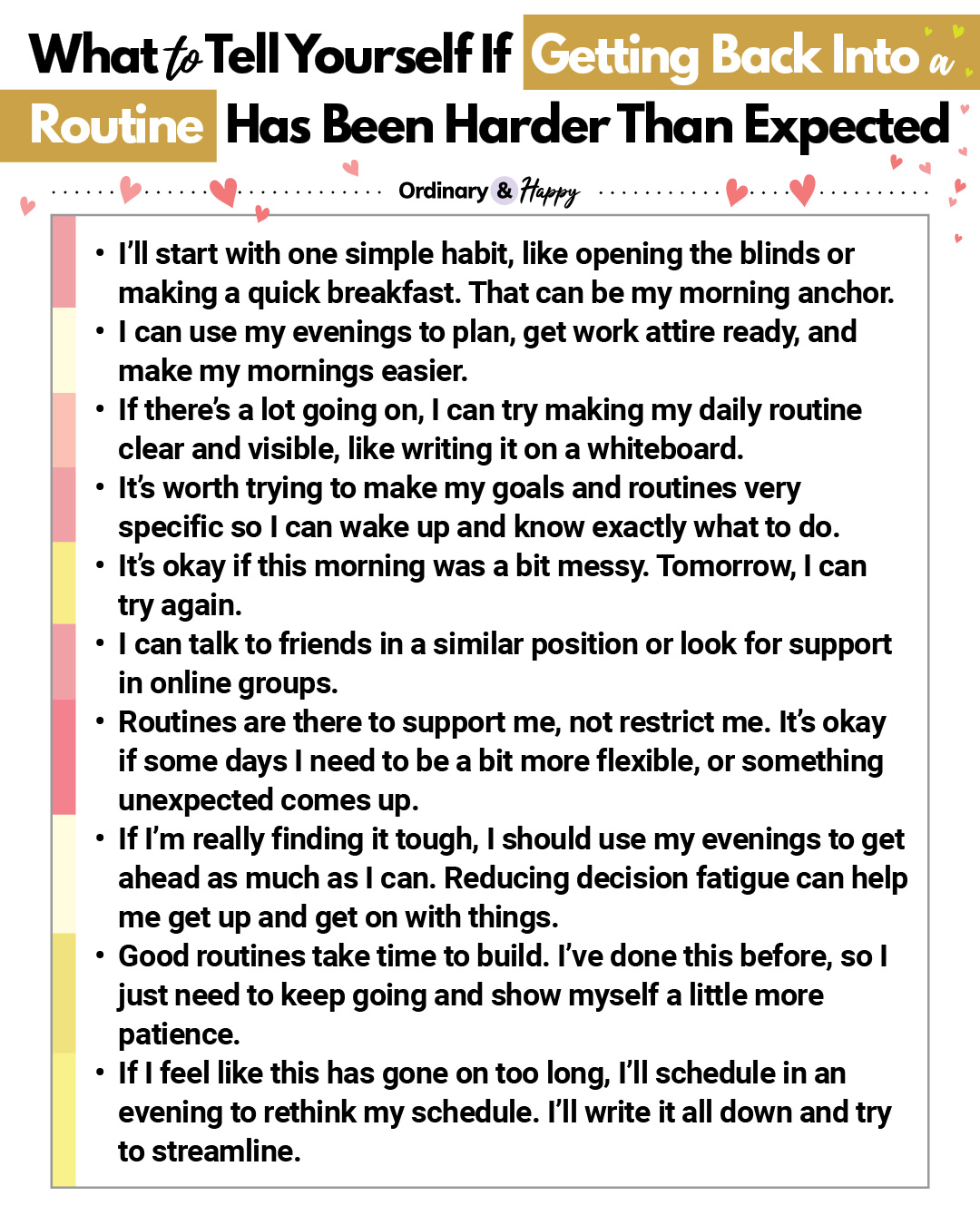 Ordinary - If getting back into a routine this September has been ...