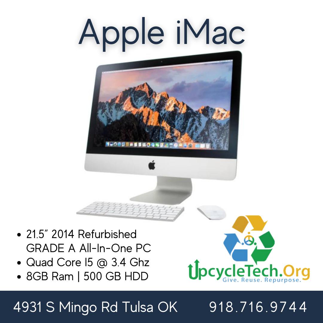 This iMac is the perfect All In... - UpCycle Tech Foundation