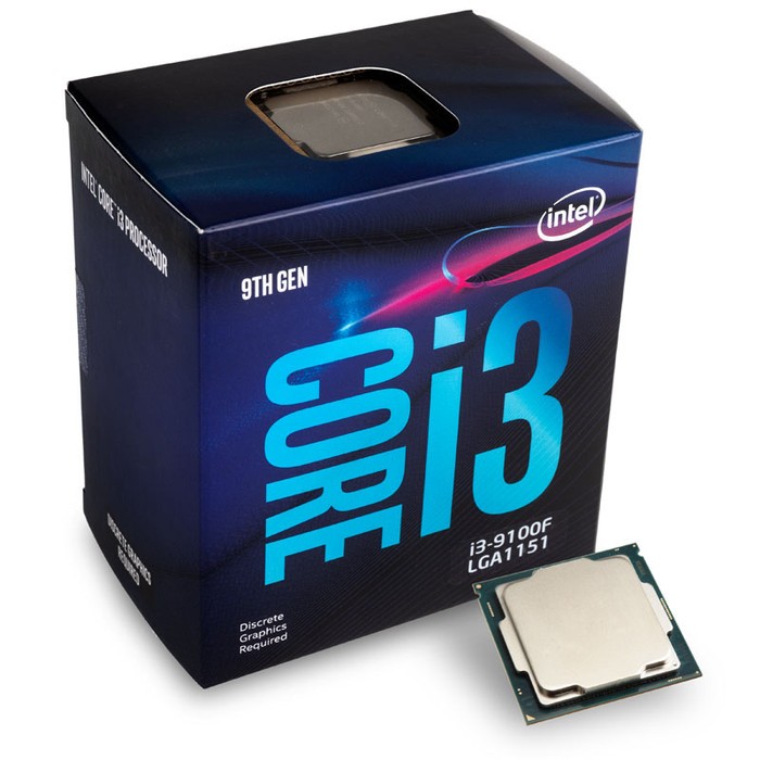 Intel Core i3 9100 9th Gen Coffee Lake Processor ✓3.60GHz to 4.20