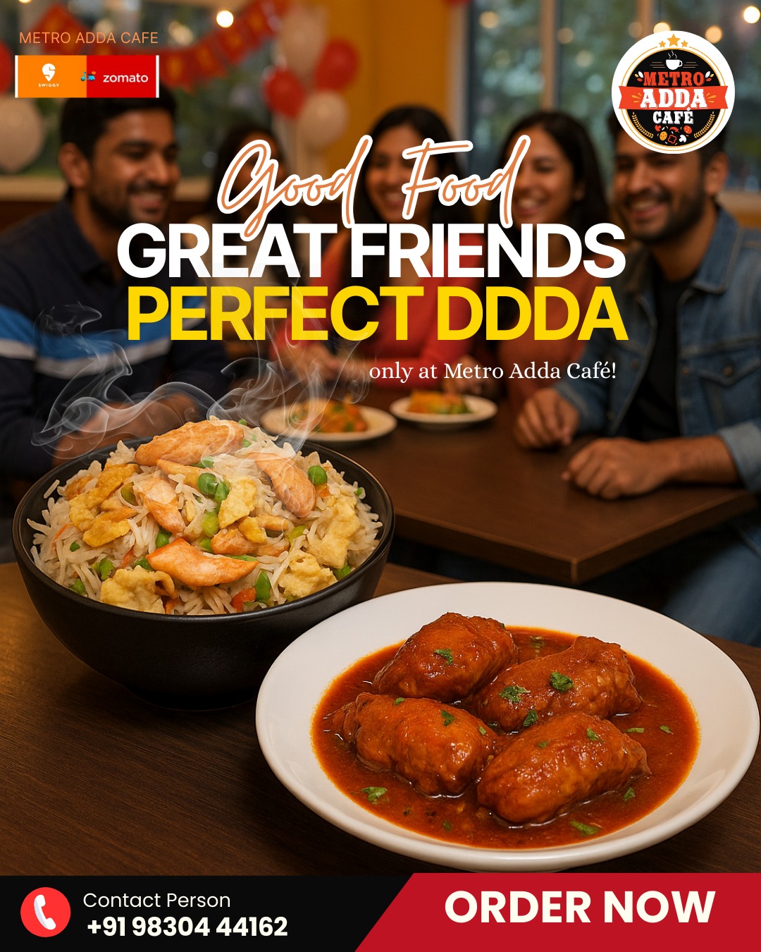 Metro Adda Cafe | Kolkata