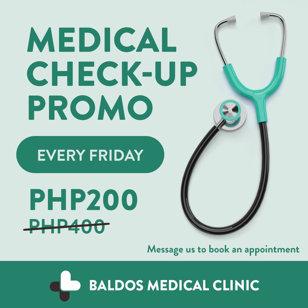 💙 MEDICAL CHECK-UP PROMO 💙... - Baldos Medical Clinic