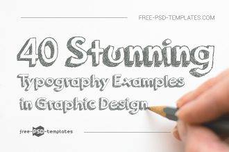 40 STUNNING TYPOGRAPHY EXAMPLES IN... - Free PSD Templates | Facebook