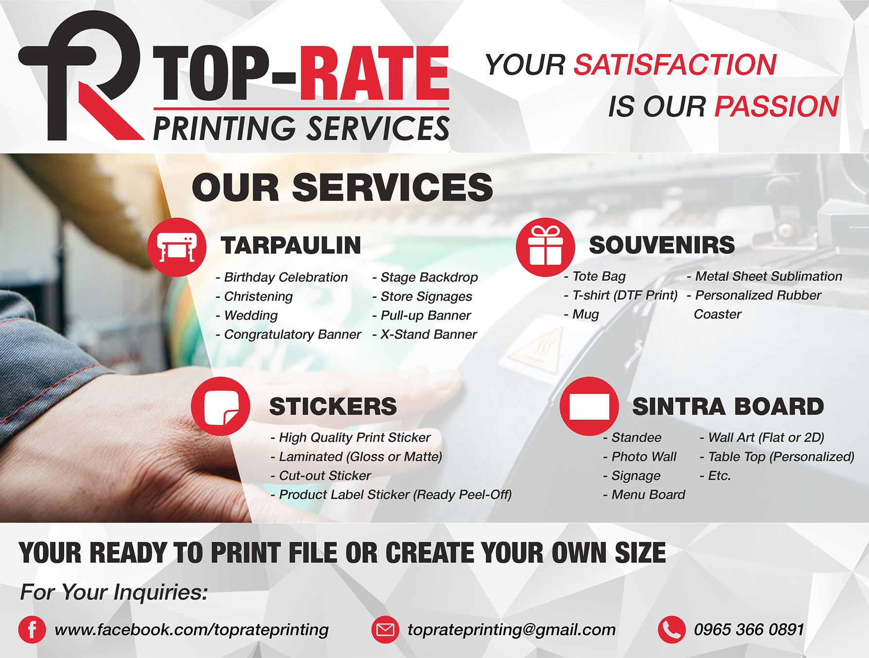 Top-Rate Printing Services | Malolos