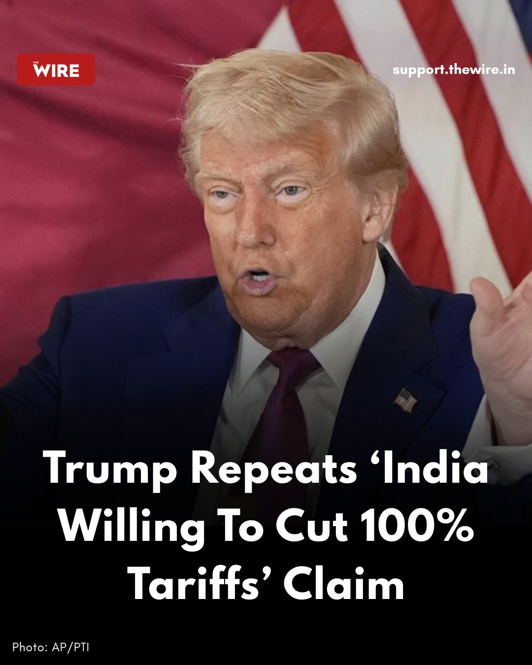 TheWire.in - US President Donald Trump has said in an... | Facebook
