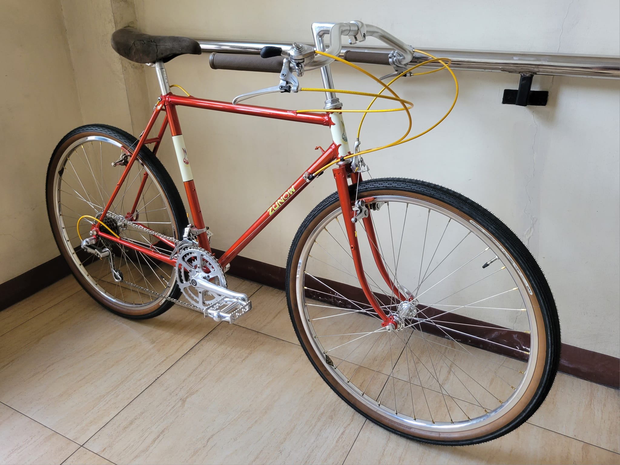 1970's Zunow 650b do-it-all bike build
