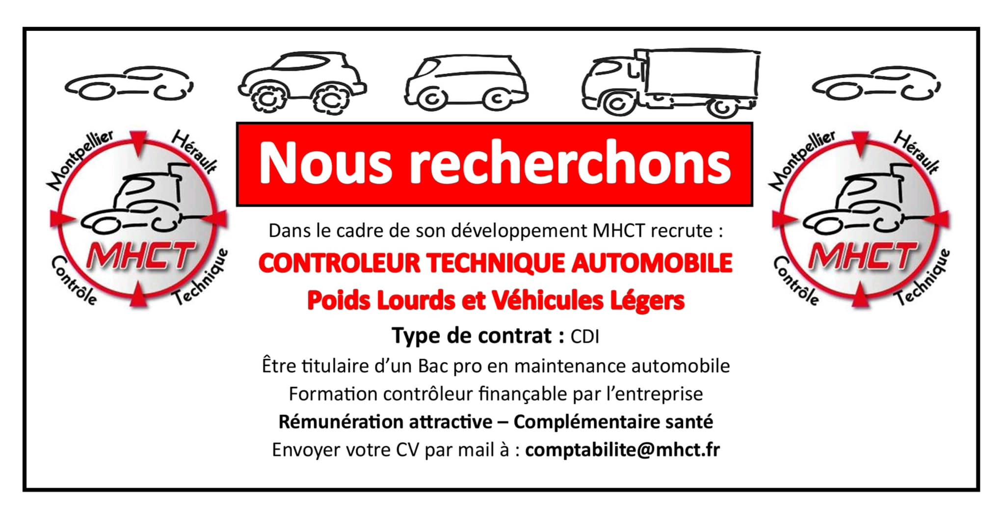 MHCT contrôle technique | Villeneuve-lès-Maguelonne