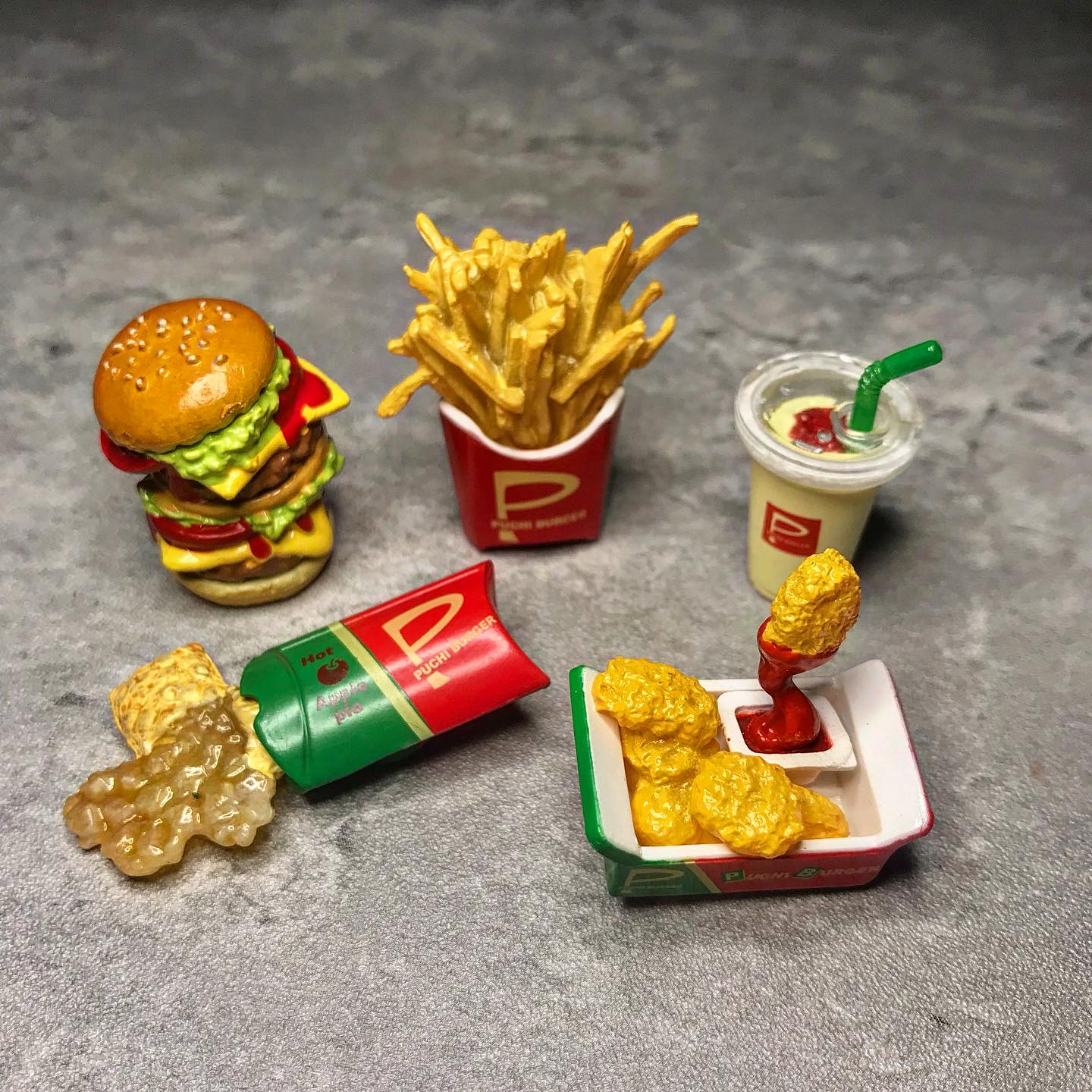 RE-MENT Bite into Deliciousness♪ MOS BURGER [Box of 6] #REMENT 