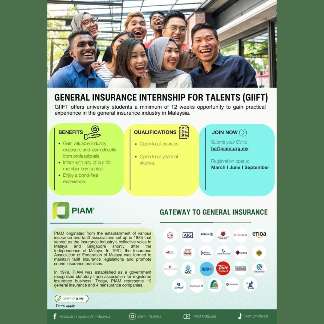 Swinburne - **This announcement is brought to you by Persatuan Insurans ...