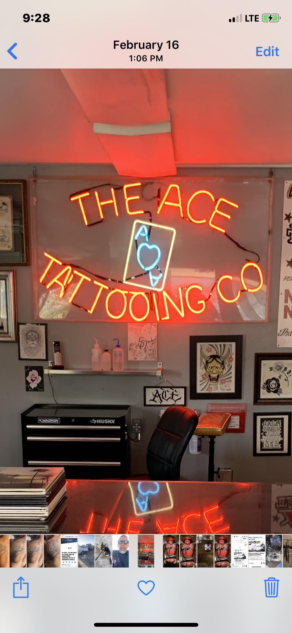 The Original Ace Tattoo route 66 | Topock AZ