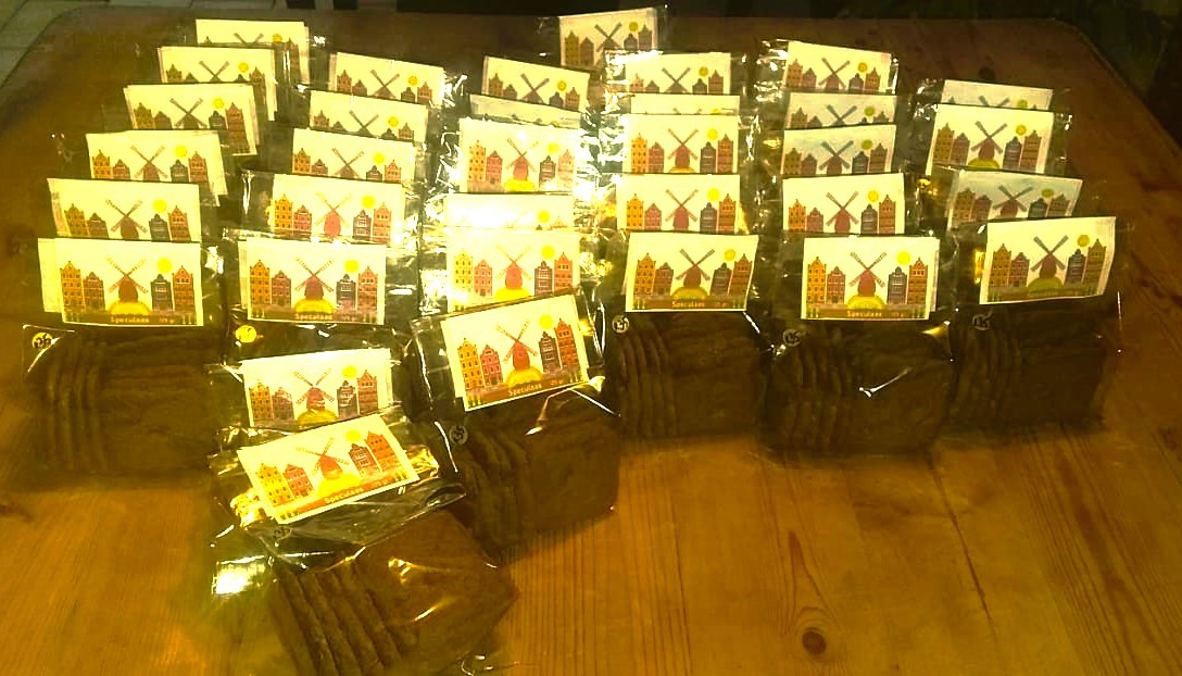 SDB,Save - Spekulaas...Not to difficult ! 225 g butter; 300g caster ...