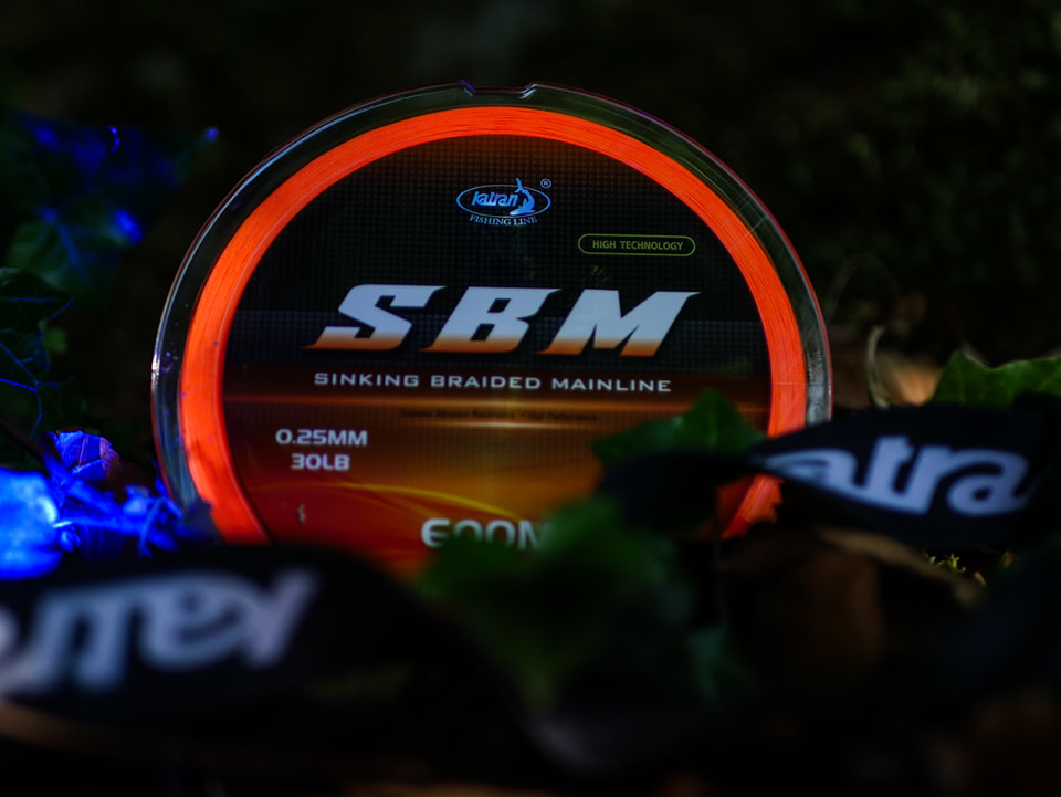 Rig - SBM - Sinking Braided MAINLINE... ORANGE🔥 Hi viz and illuminates ...