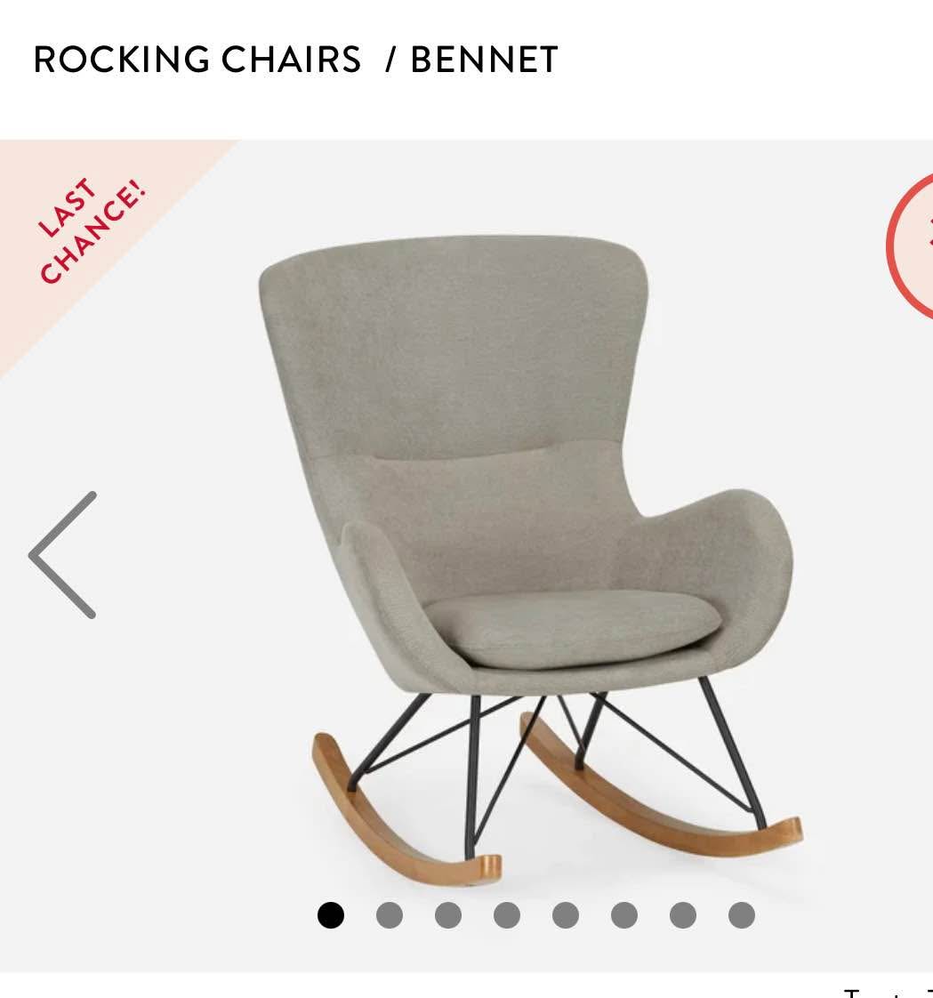 Rocking Chair (structube) - Living Room Chairs - Calgary, Alberta ...