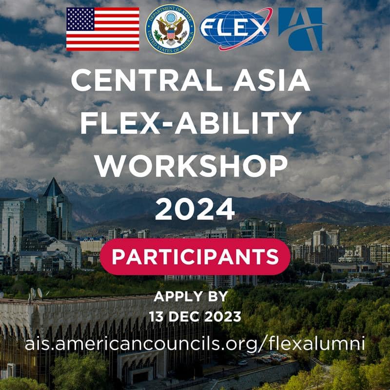 FLEX - Applications for the Central Asia FLEX-Ability Workshop 2024 ...