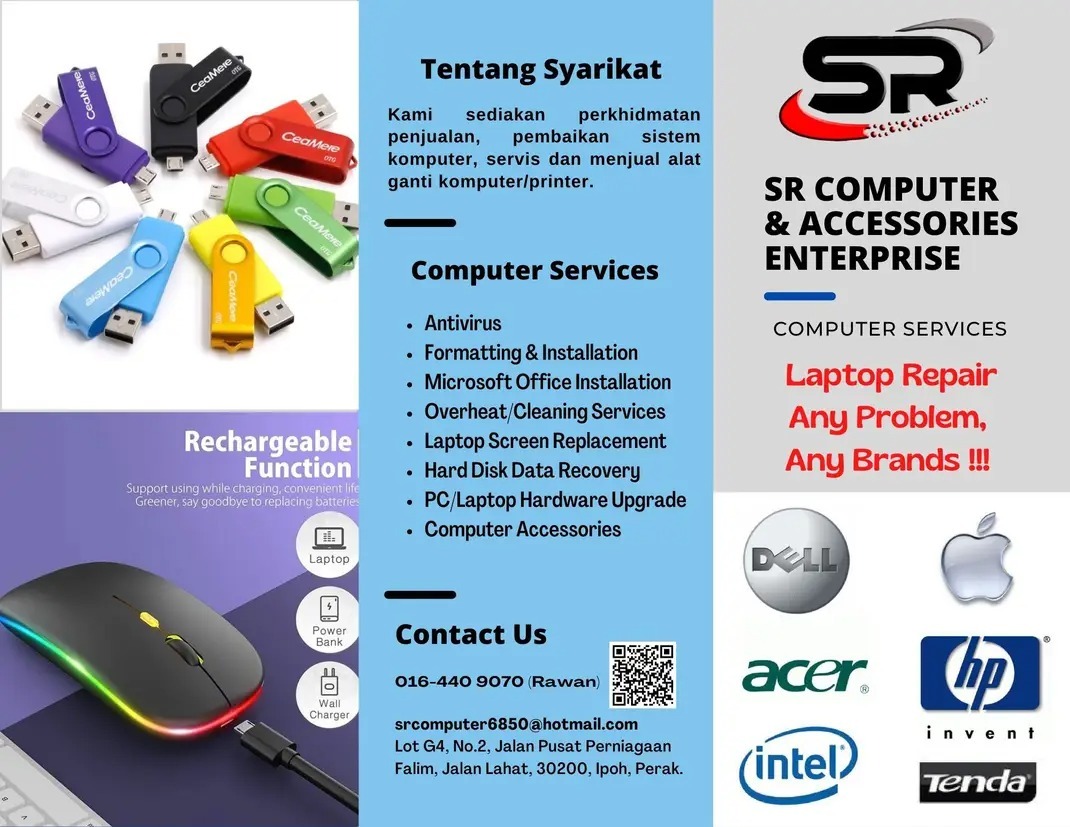 SR Computer and Accessories Enterprise | Ipoh