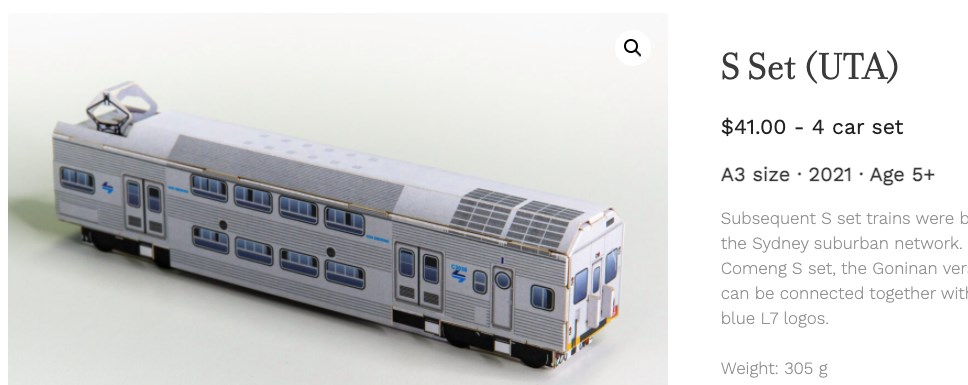 Our long awaited NSW train cardboard... - Transit Graphics | Facebook