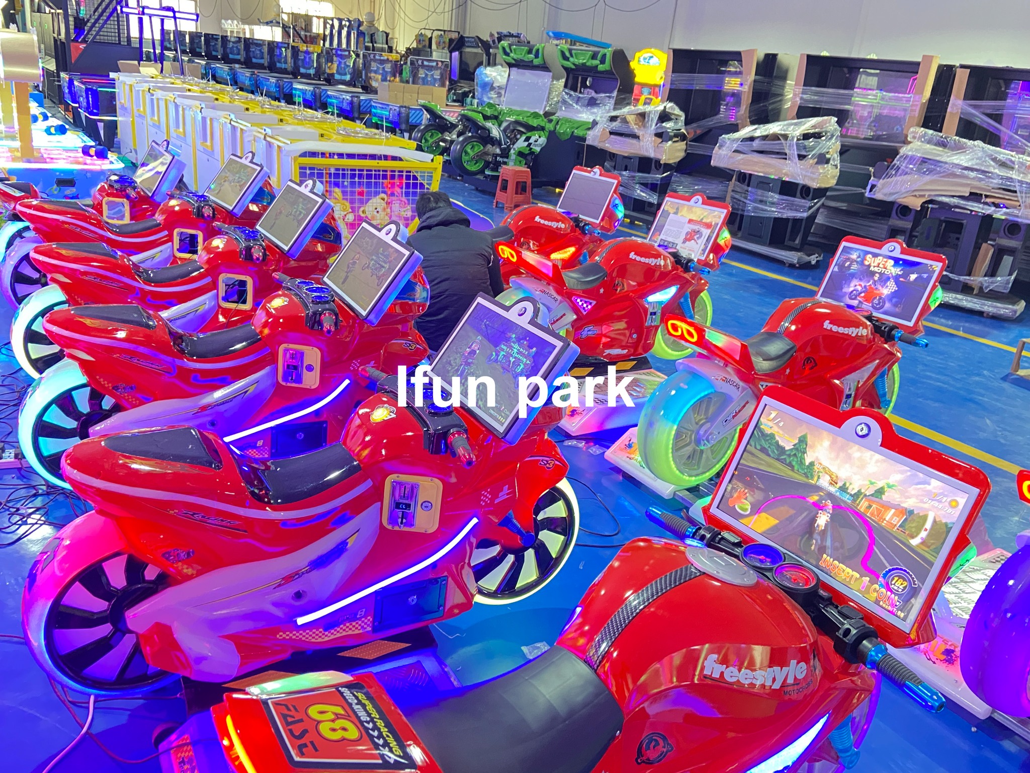 Ifun park game machine factory