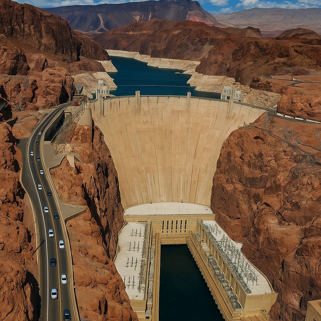 I Love - The Hoover Dam stands as a marvel of modern engineering and a ...